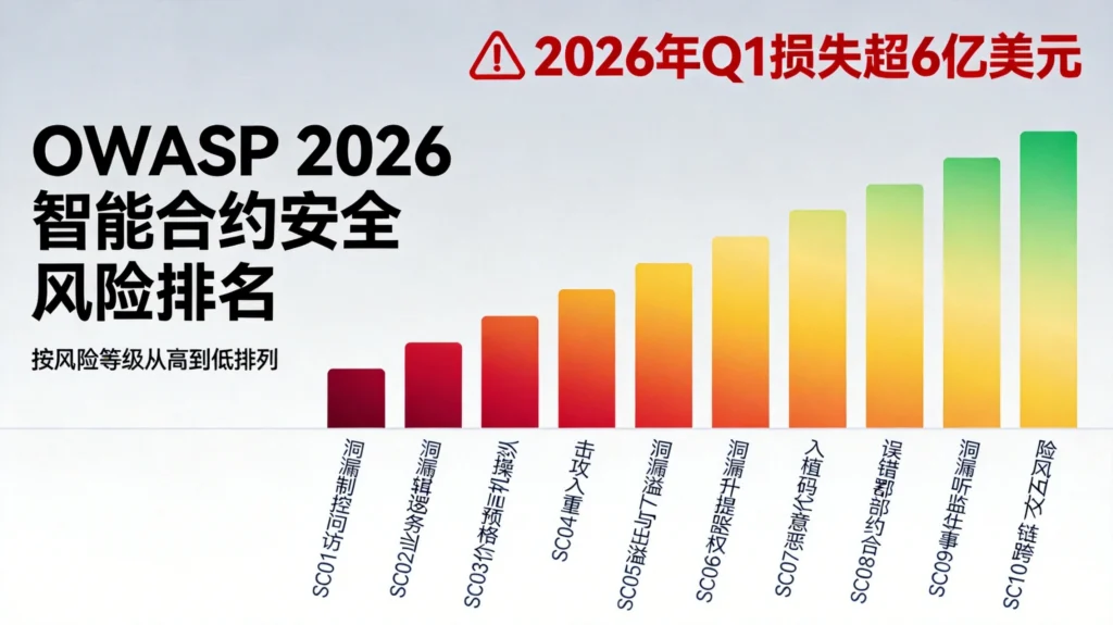 OWASP 2026智能合约十大安全风险排名,访问控制漏洞与业务逻辑漏洞居首