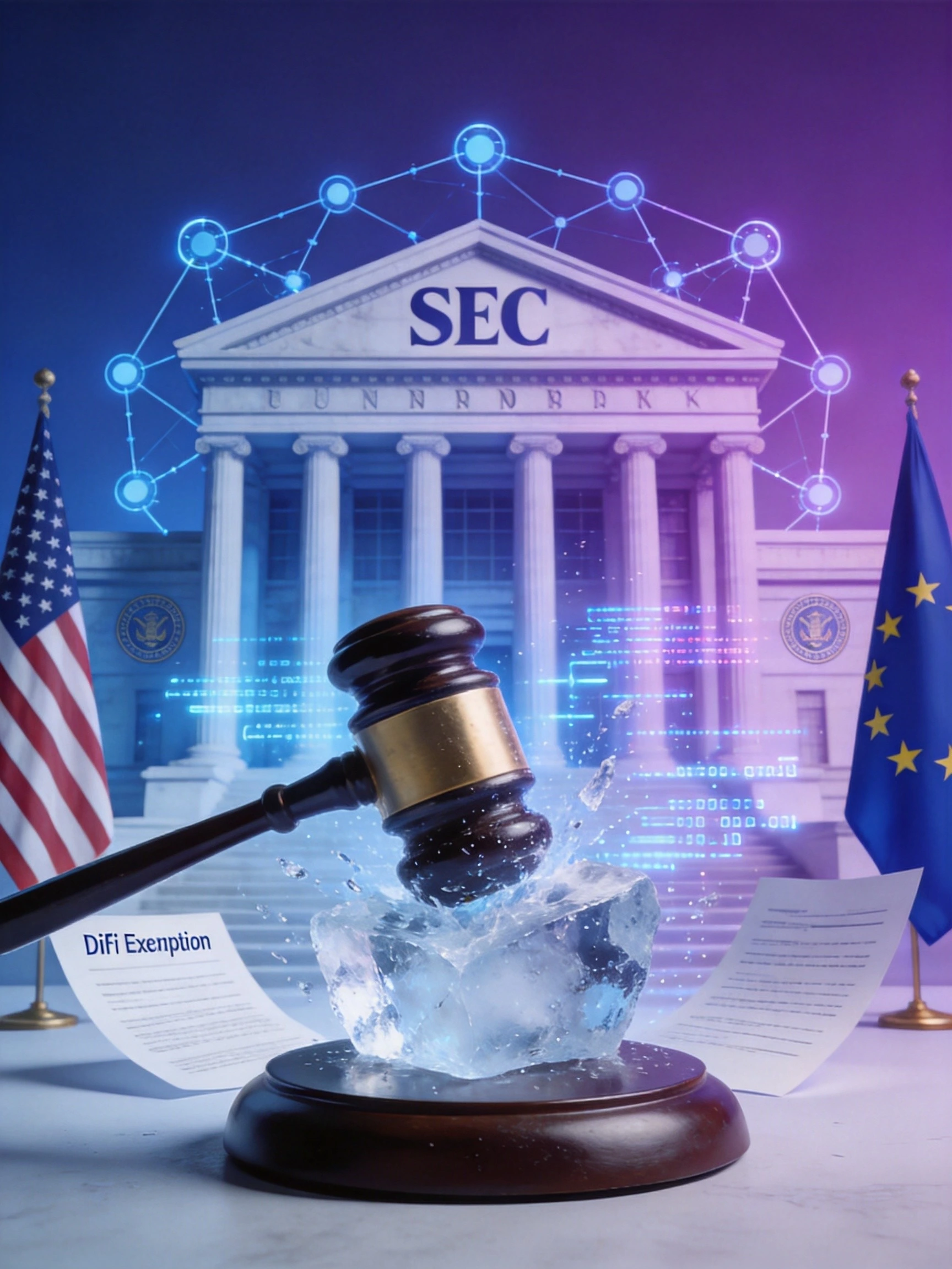 DeFi监管破冰进行时:SEC DeFi框架豁免与全球合规新格局