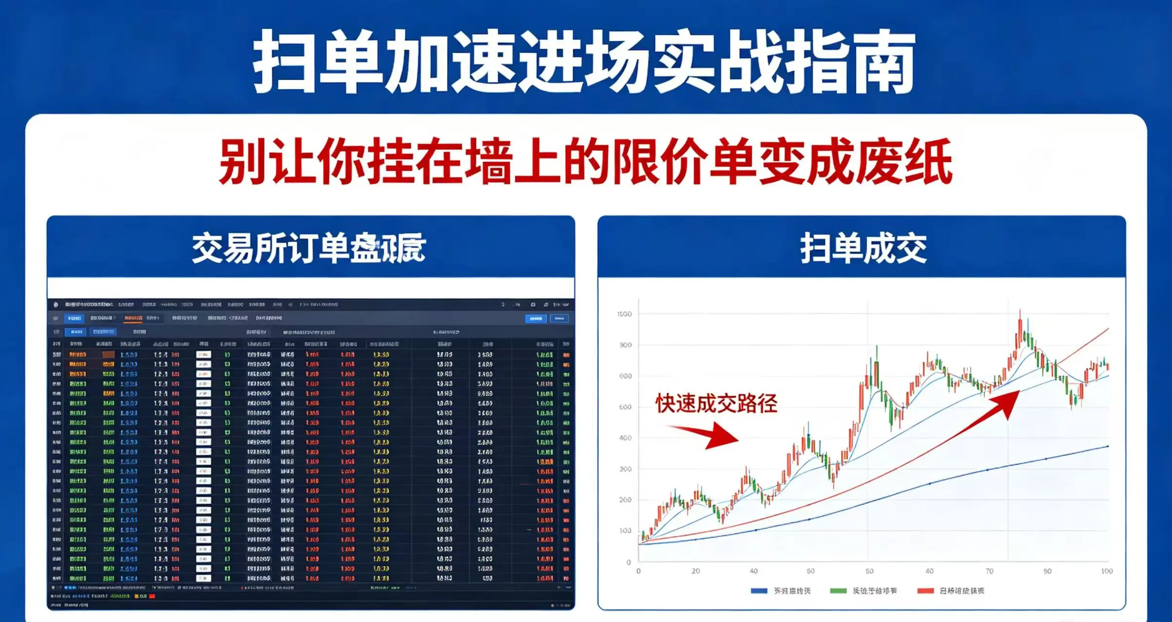 扫单加速进场:你还在挂限价单,主力已经把货扫光了