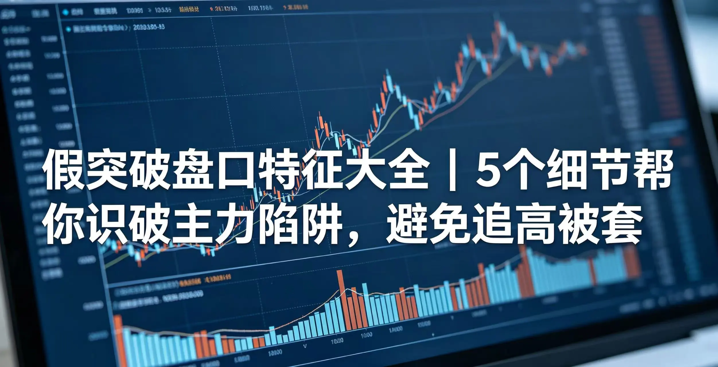 假突破盘口特征|从分时图到订单簿,识破主力挖的“黄金坑”