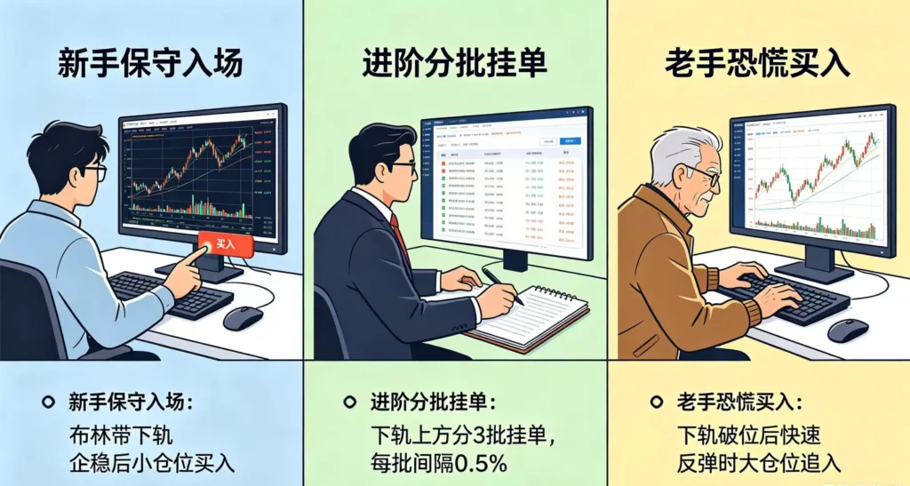 布林带下轨反弹三套实战策略