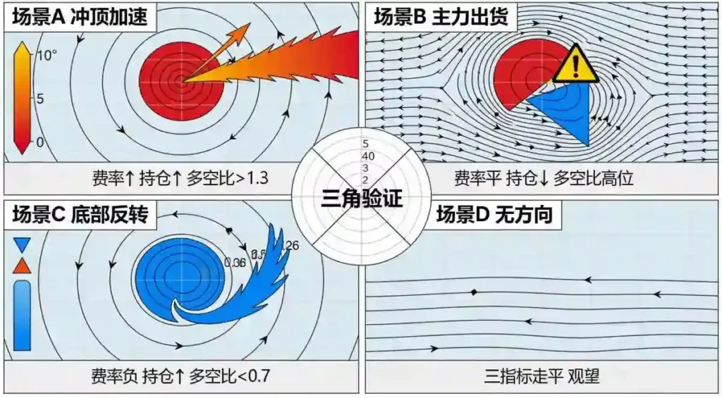 OKX盘面三角验证气象图