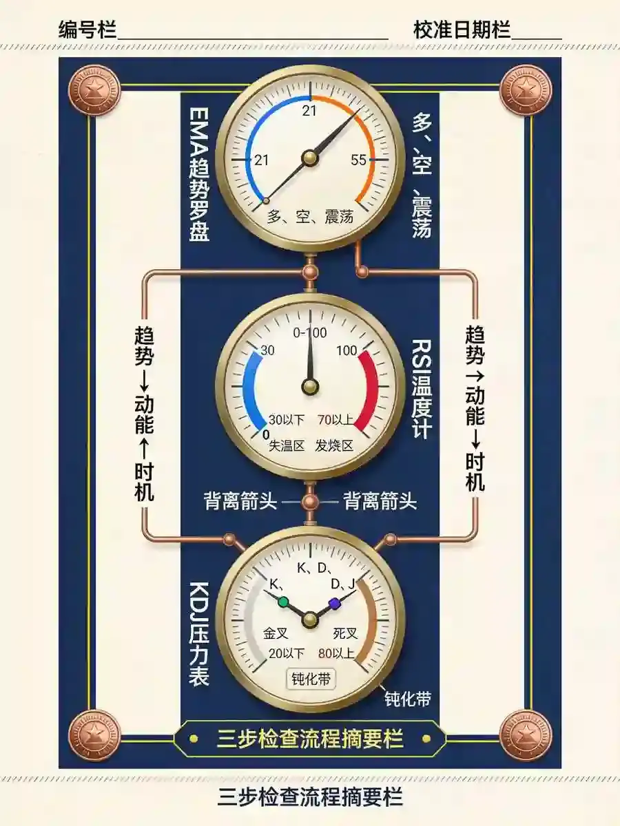 三联导航仪表盘