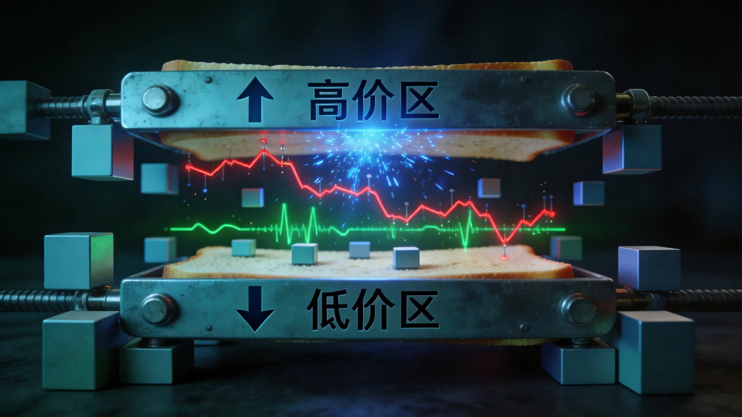 上下夹单震荡:盘口里的“夹心饼干”,洗盘还是出货全在这一招