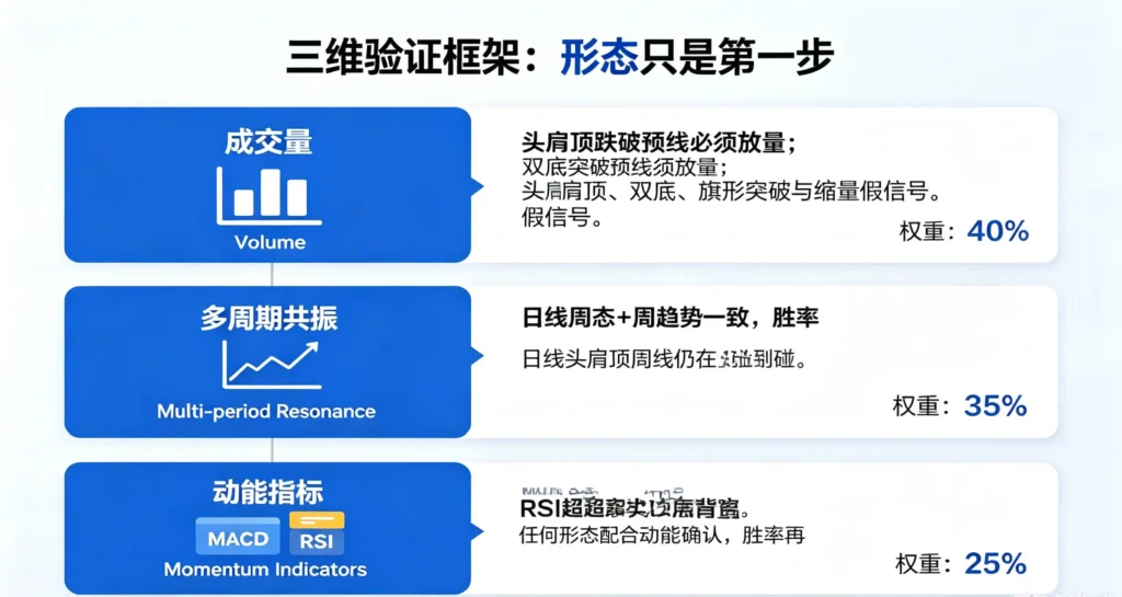 头肩顶双底旗形胜率拆解图