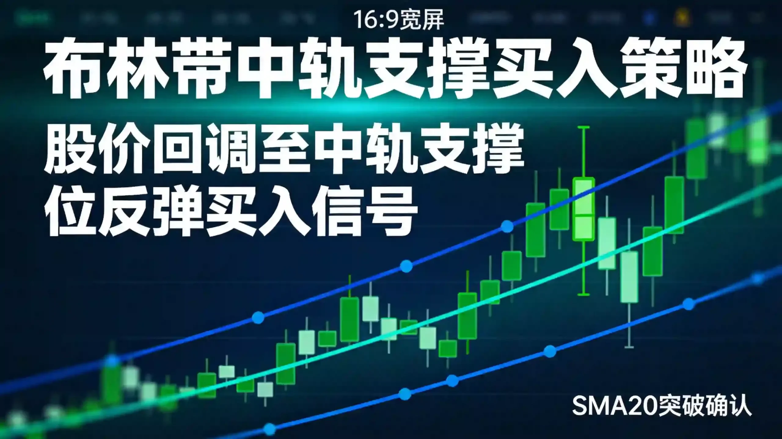 布林带中轨支撑买：一个简单有效的回调买入策略