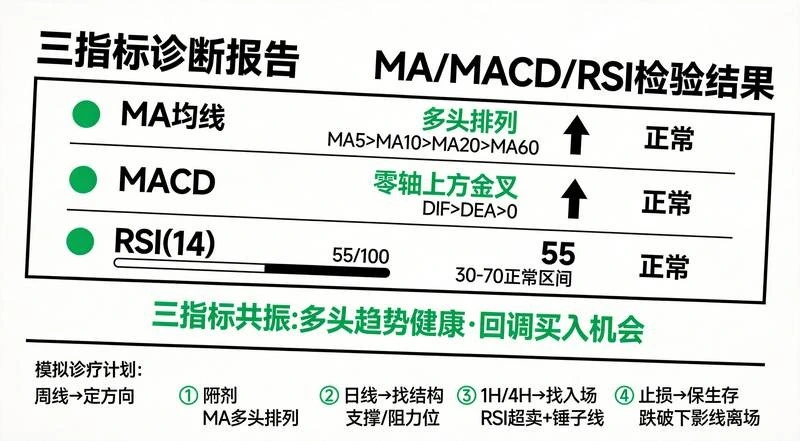 检验报告三指标