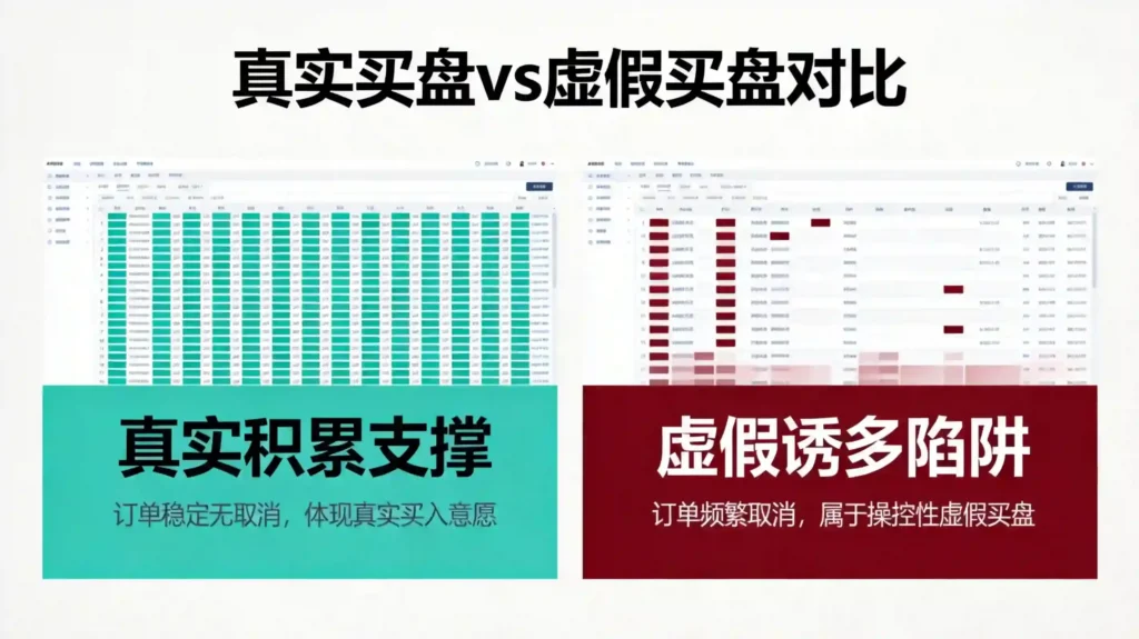 真假托单对比示意
