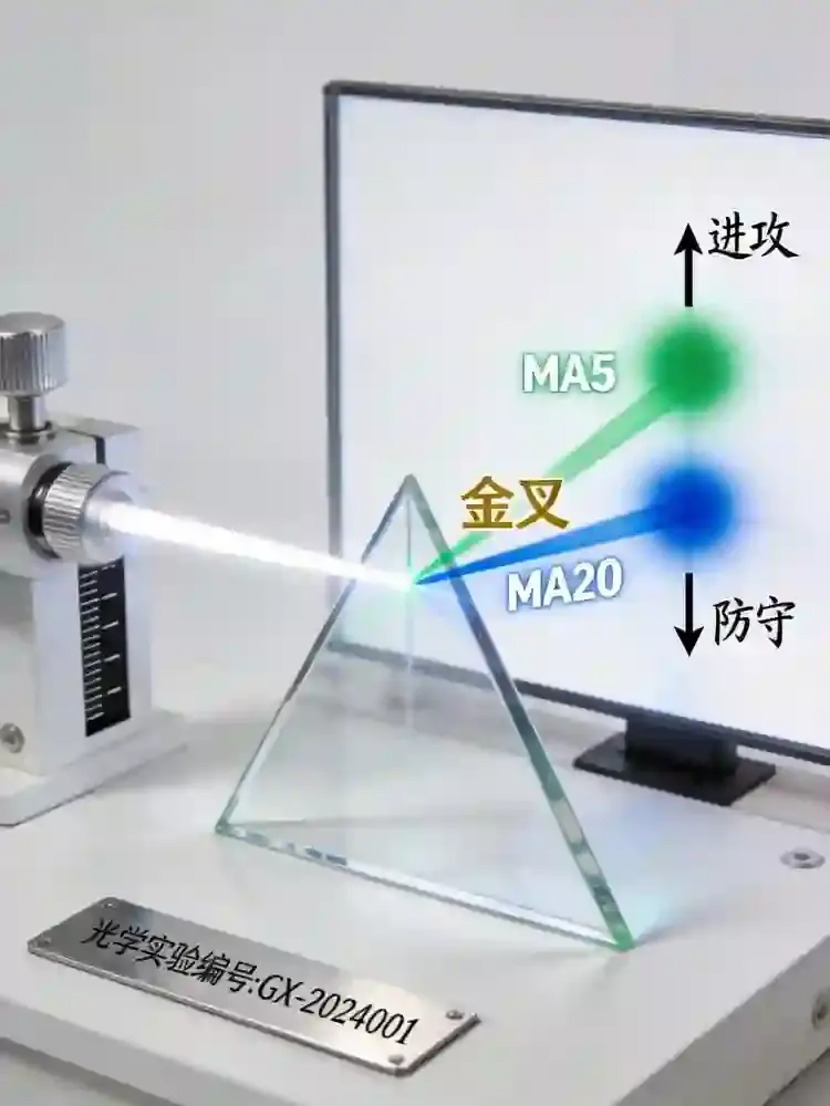 棱镜分光双均线信号