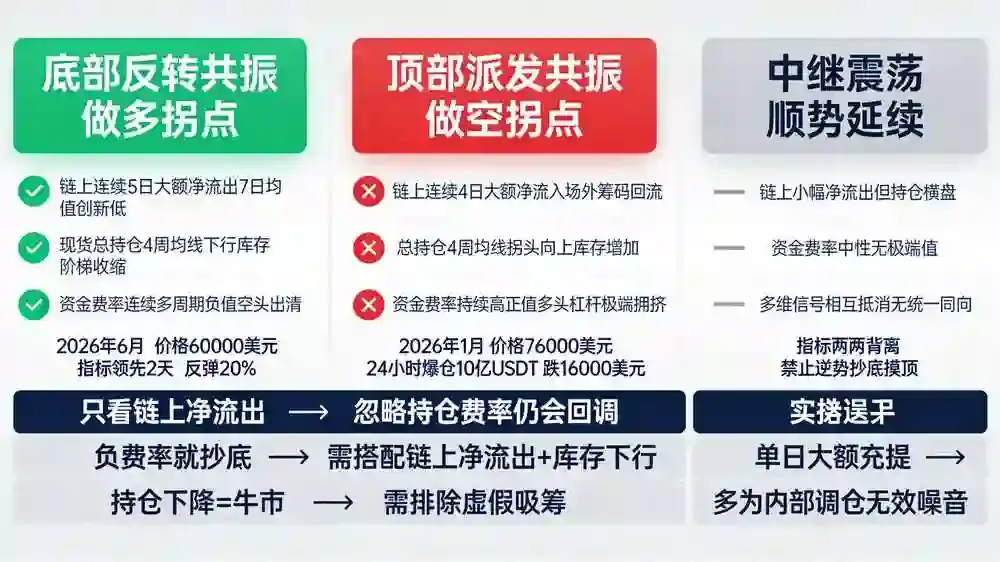 三形态共振拐点对比