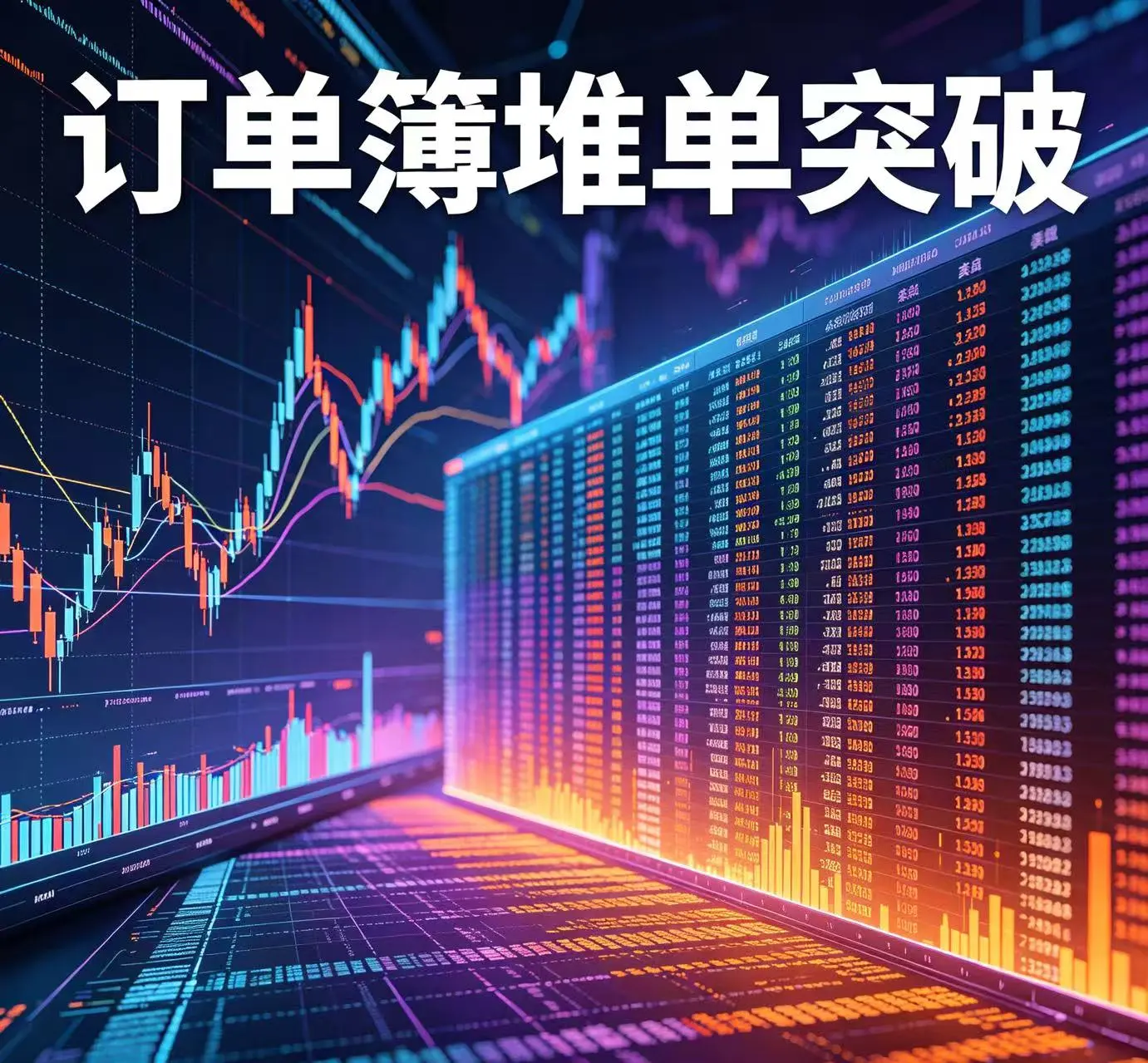 订单簿堆单突破实战解析
