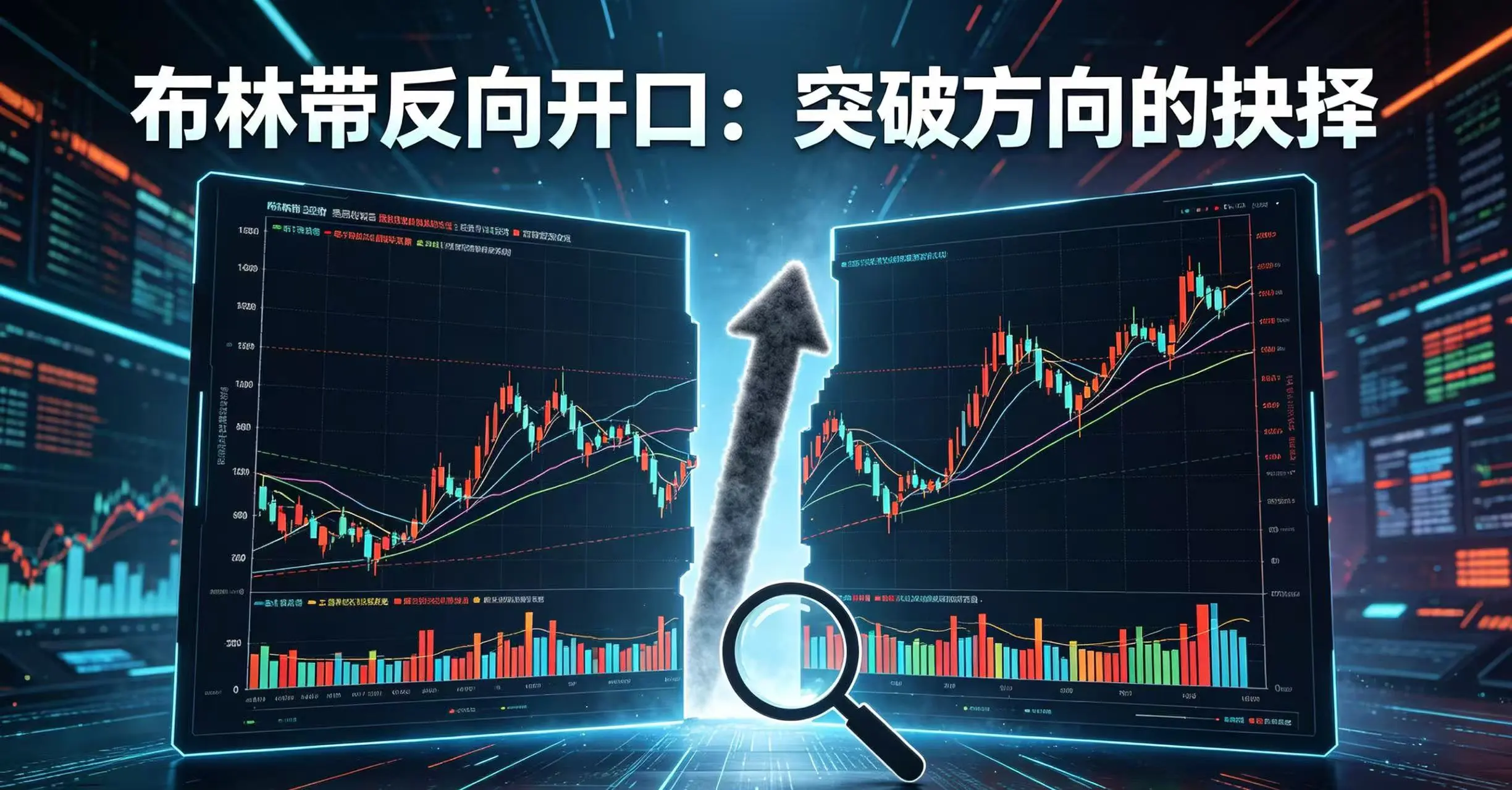 布林带反向开口:收窄到极致后的爆发方向与真假突破识别