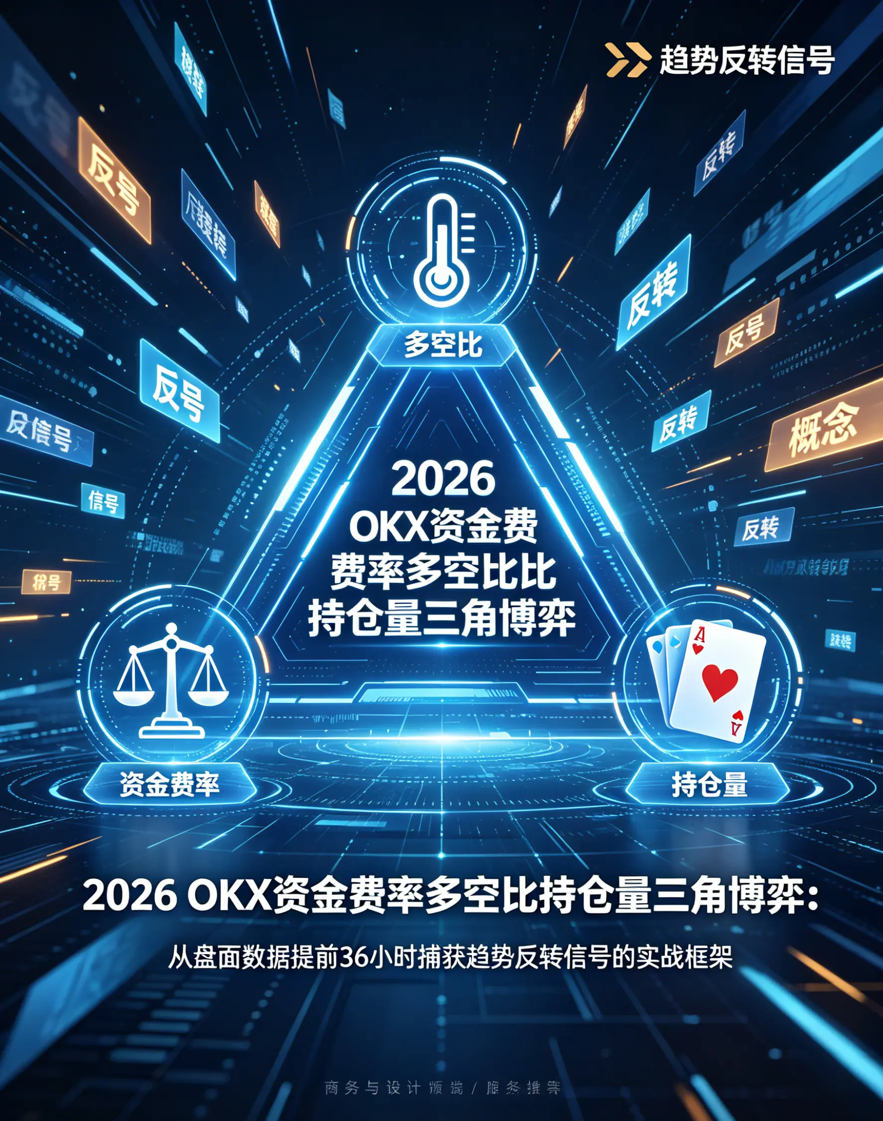 资金费率多空比持仓量三角博弈:从盘面数据提前36小时捕获趋势反转信号的实战框架