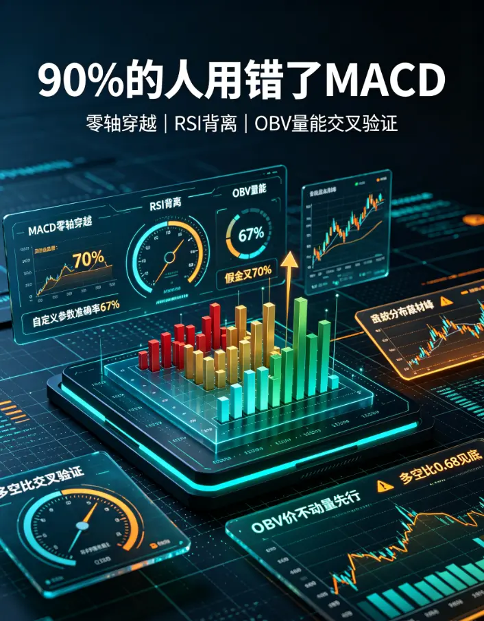 平台技术指标实战：加密货币行情趋势精准研判，90%的人用错了MACD