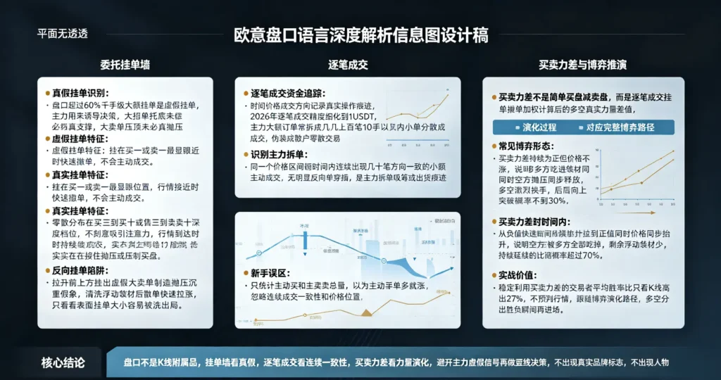 挂单成交力差解析图